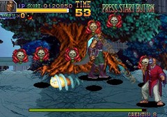 une photo d'Ã©cran de Gaia Crusaders sur Arcade